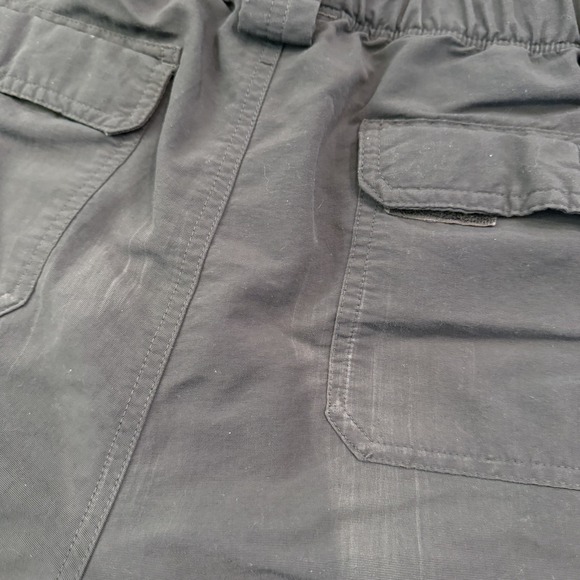 North Face Cargo Shorts Nylon Belted Hiking Outdoor Utility Pockets Mens M Gray - Picture 12 of 12